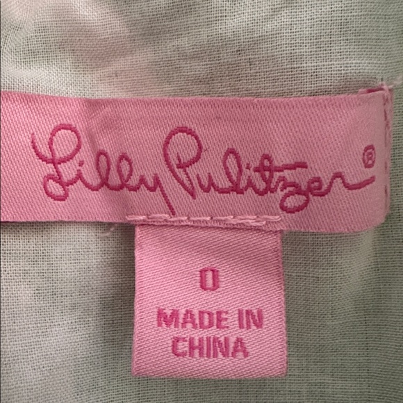 Lilly Pulitzer Mila Shift Dress Flamenco pineapple Pink and Green NWOT size 0 - Picture 11 of 11